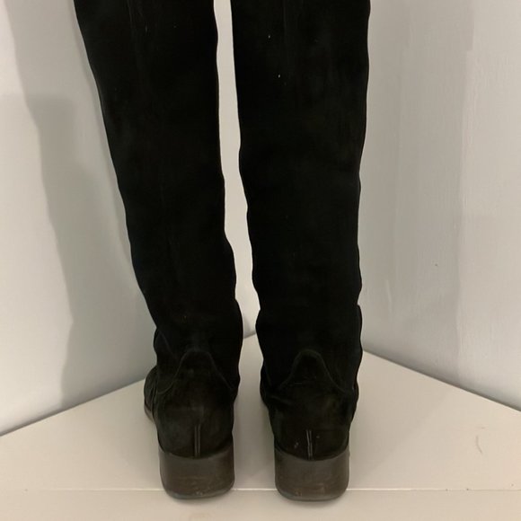 Browns Black Suede over the knee boots, 37.5 - Picture 7 of 10